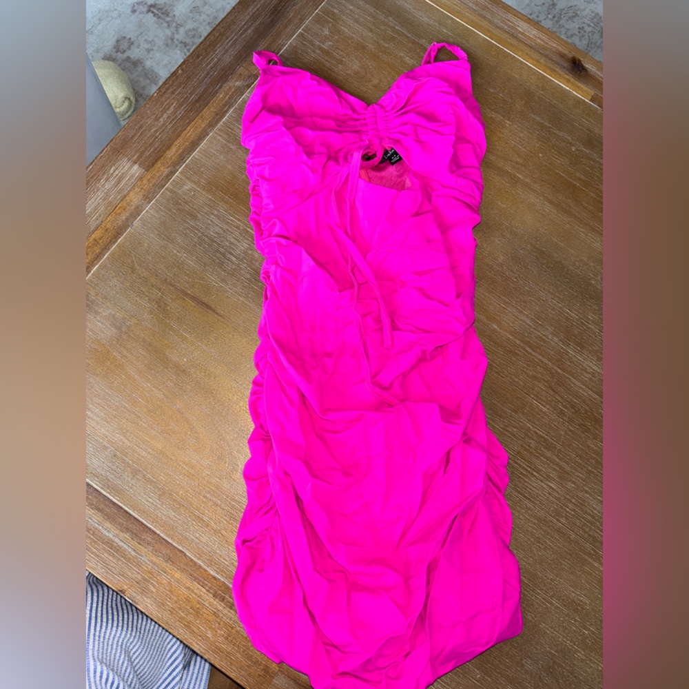 Lulu's Fuchsia Kids Formal Dress